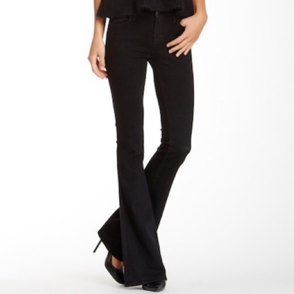 J Brand black flare jeans. Quality denim